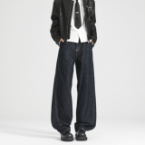 现货502-2-KZ067-P68春款2026廓形弯刀牛仔裤男，男装牛仔裤，星座502-2（原1014A）