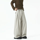 502-2-KZ060-P68西装裤男高级感宽松韩版西裤弯刀裤松紧带控98，男装西服套装，星座502-2（原1014A）