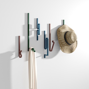 【官方授权】法国La Chance Zag墙面衣帽挂钩设计师款居家装饰架