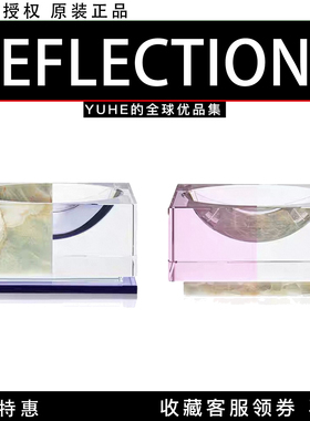 【官方授权】丹麦Reflections Copenhagen哥本哈根水晶碗烟灰缸礼