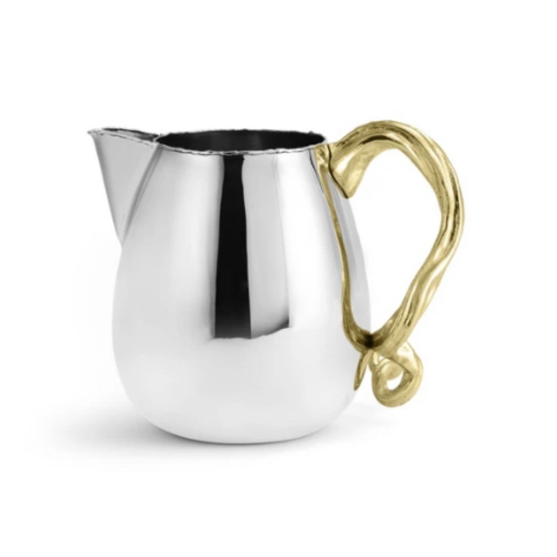 【官方授权】美国Michael Aram Vine葡萄藤水壶银色简约轻奢摆件,餐饮具,冷水壶,淘宝优惠券,粉丝福利购,淘宝优惠卷