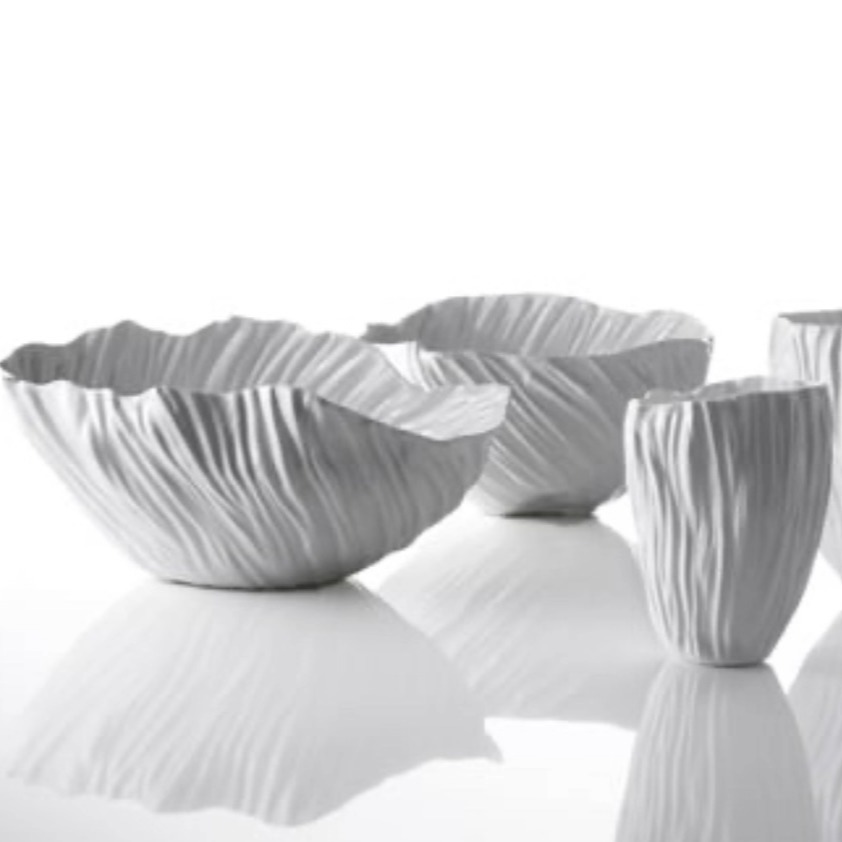 【官方授权】意大利Driade Adelaide骨瓷花瓶系列客厅花器摆件礼