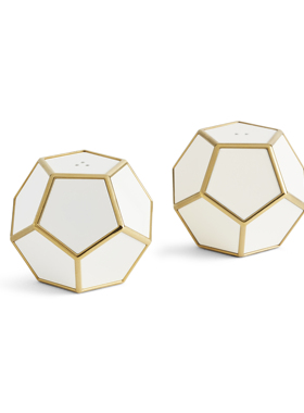 法国L'objet Pentagon 五角楼个性化设计感创意高级摆件调料罐