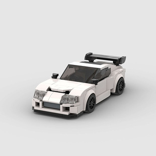MOC 赛车speed玩具积木益智 73056积木乐智筑高丰田MK4 Supra