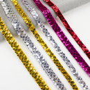 亮片方块花边演出服装 饰花边 戏曲织带辅料配饰家居布艺软DIY包装