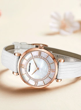 尼诺里拉煜彩系列女士时尚石英手表11085