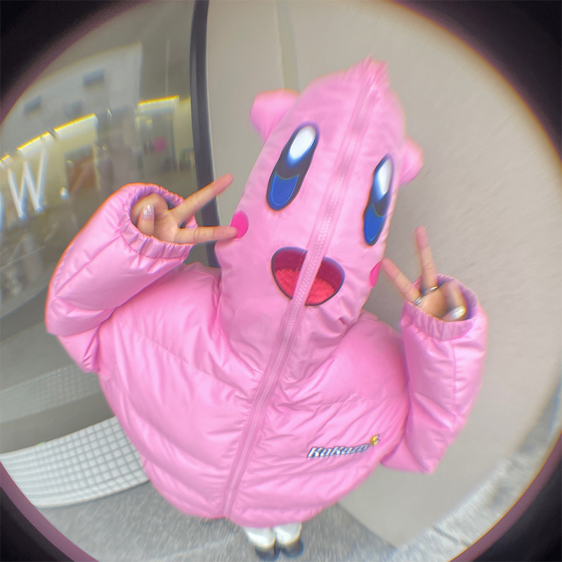 KAKAZZY秋冬卡通外套加厚棉衣