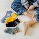 儿童袜子男童袜春秋纯棉薄款 棉袜青少年中筒袜运动潮袜 男孩秋冬款
