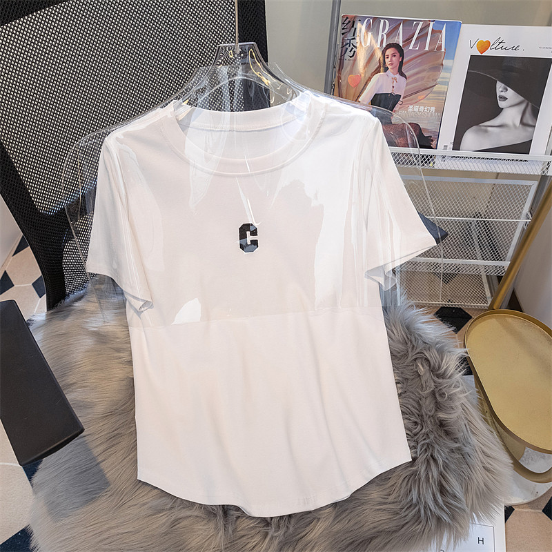 特大码女装2-300斤韩版夏季胖妹妹m遮肉正肩显瘦上衣短袖ins潮t恤,女装/女士精品,大码连衣裙,淘宝优惠券,粉丝福利购,淘宝优惠卷