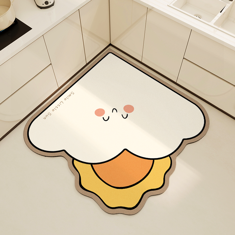 【设计师专款】厨房硅藻泥地垫