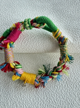 diy藏式手搓棉线手绳手工编织节日礼物送女朋友一物一拍彩色