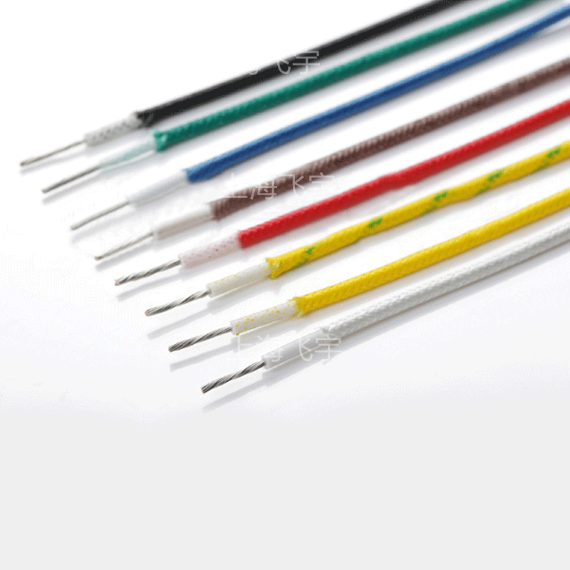 上海高温线硅橡胶编织高温线