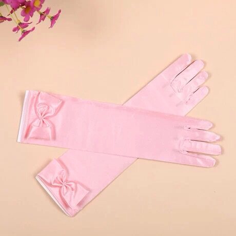 Gants pour fille en satin - Ref 2150068 Image 1