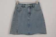 duoyi朵以2023夏装新款正品简约百搭牛仔裙37dx613063