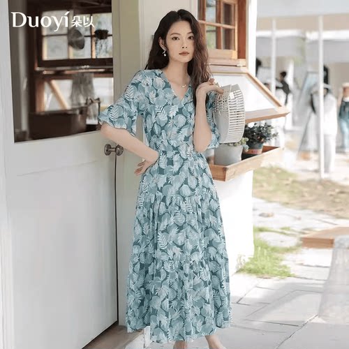 大牌夏季印花真丝2024新款时尚