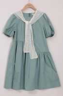 duoyi朵以2023夏装新款正品休闲时尚连衣裙37dx813027