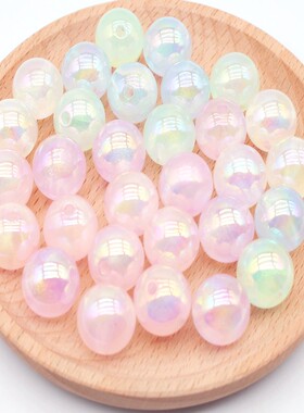 果冻圆珠子阳光七彩diy
