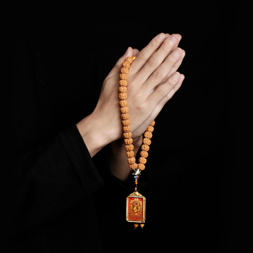 尼泊尔小金刚菩提手串盘龙纹