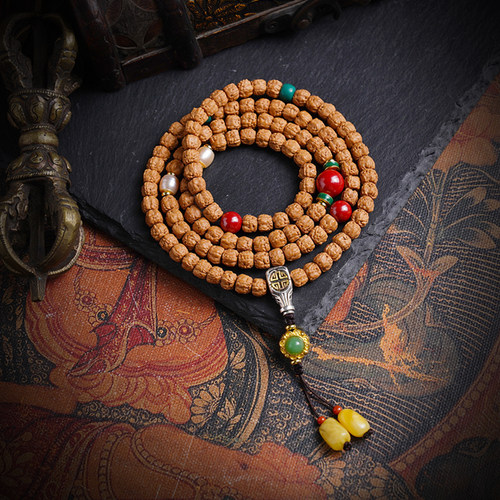 五爪金龙佛手小金刚菩提子手串