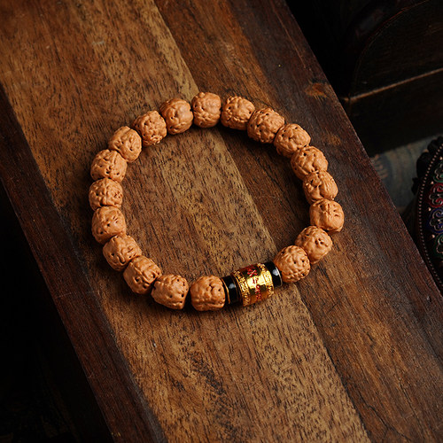 金刚菩提子盘玩三日红文玩手串