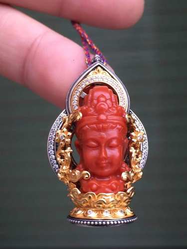 南红玛瑙吊坠项链女款玉石吊坠