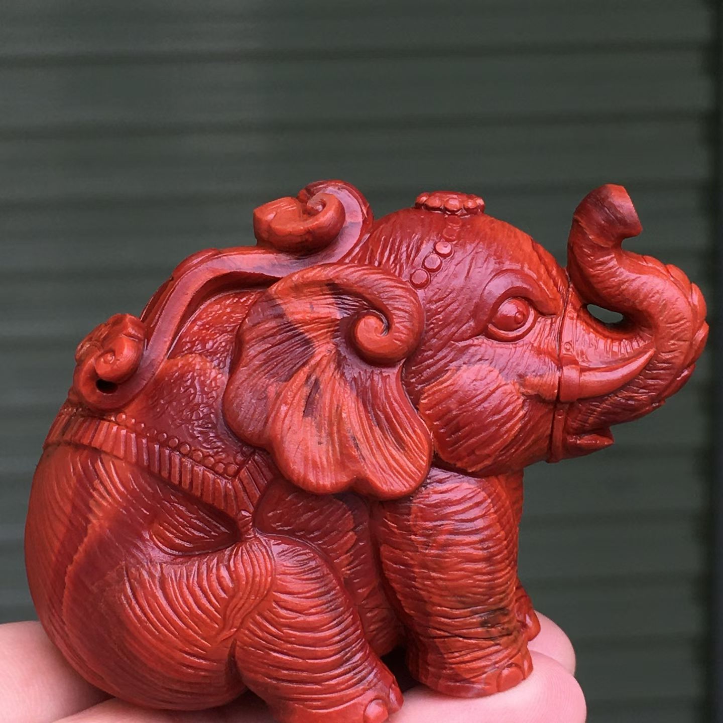 南红玛瑙天然南红玛瑙柿子红大象吊坠胸坠毛衣链项链