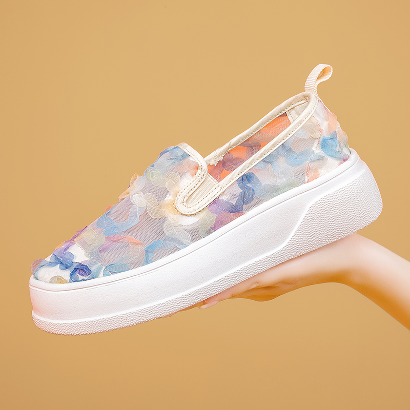 汤姆斯夏季厚底乐福鞋