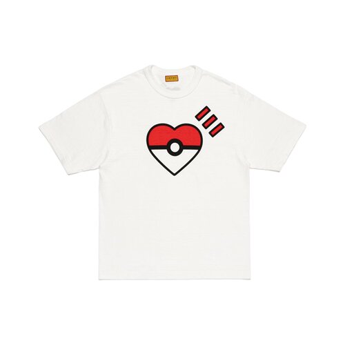 HUMAN MADE  联名款 FW26 心形精灵球印花圆领短袖 T恤 男女同款