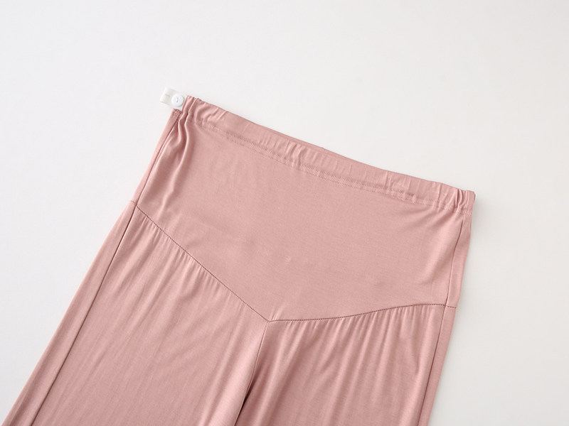 2022 새로운 여름 스타일 출산 모달 반팔 8부 바지 잠옷 출산 요양원 의류 세트