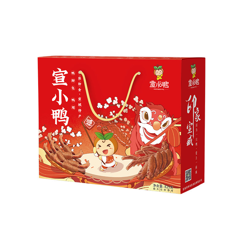 礼盒鸭掌卤味宣小鸭风干鸭脚包