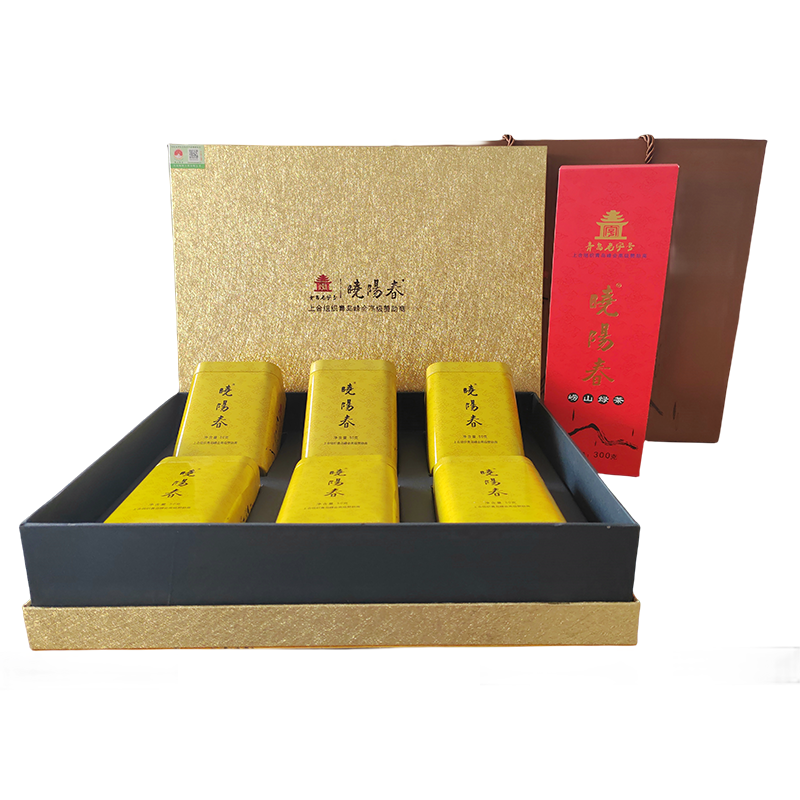 正宗嶗山綠茶2025新茶特級禮盒裝高山云霧茶青島特產(chǎn)10克*25包