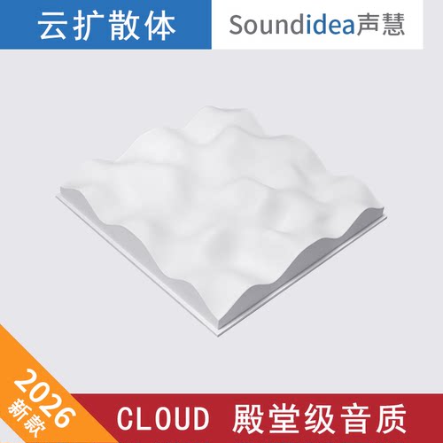 声慧 CLOUD 2C 二维云扩散体声学云扩散板吊顶天花背景墙博士