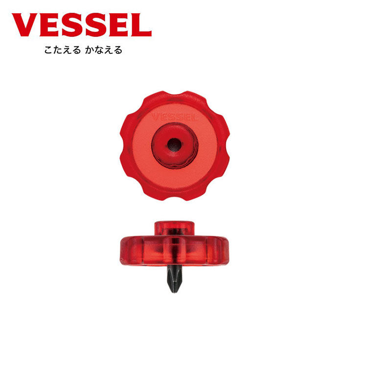 VESSEL WEIWEI 일본 수입 초단 초박형 짧은 핸들 드라이버 드라이버 TD-13 좁은 공간용