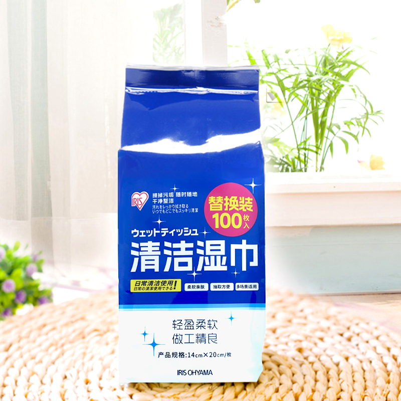 日本爱丽思圆桶湿巾替换