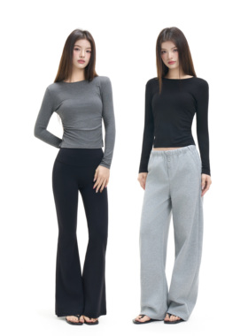 Sdd Anerog休闲修身显瘦打底衫简约百搭运动长袖女