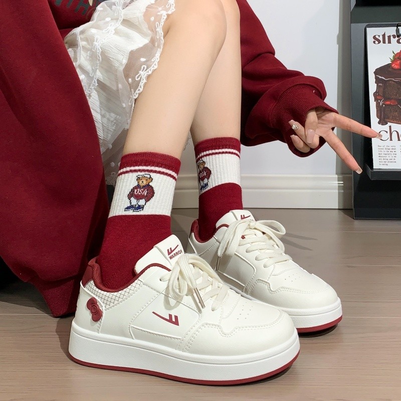 回力厚底小白鞋女百搭板鞋