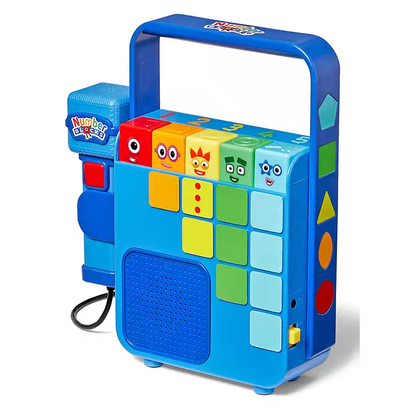 美国Numberblocks数字积木音乐录制播放器儿童数学幼儿园启蒙教具