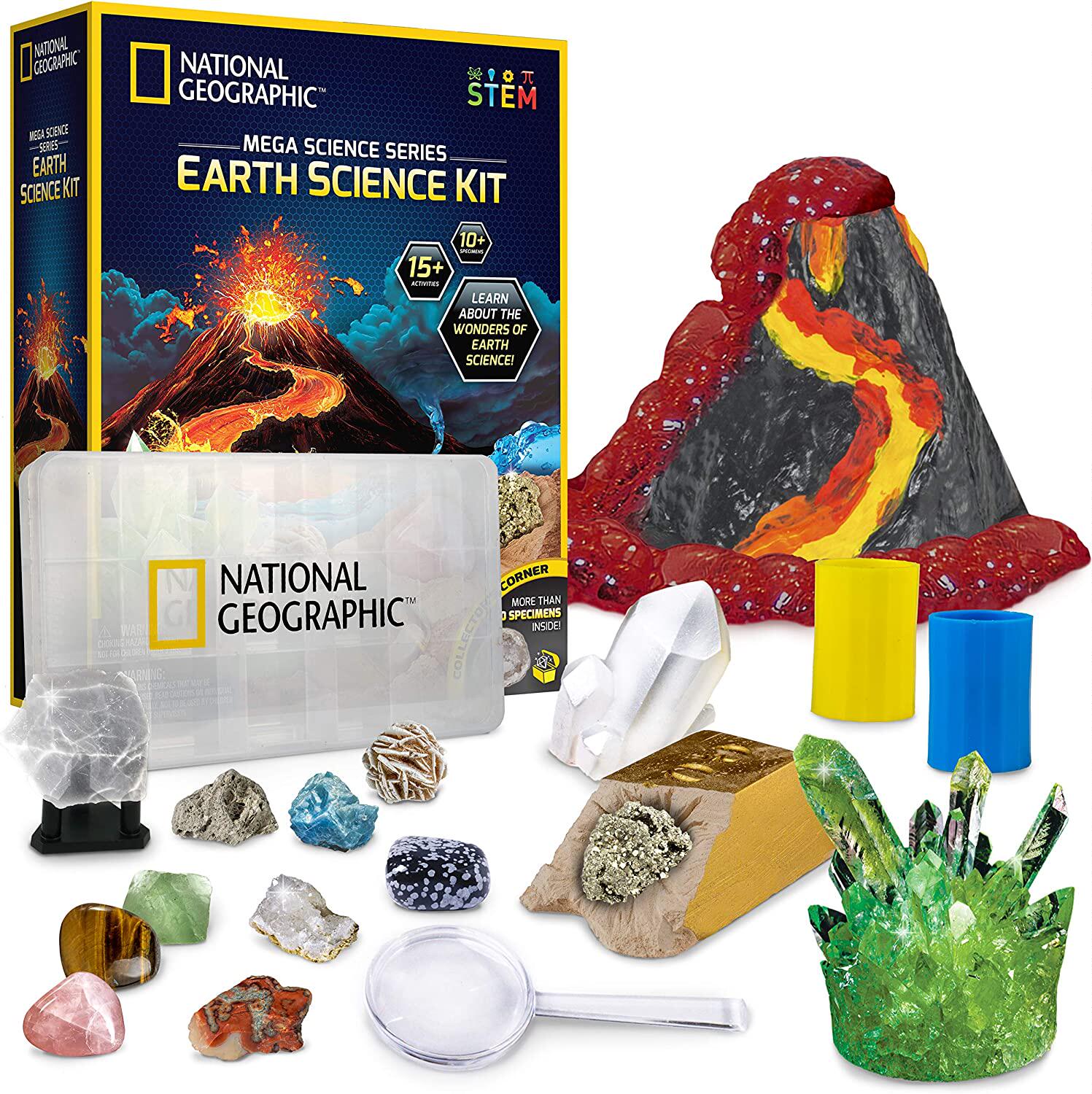 国家地理地球科学实验套装火山