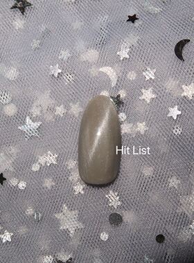 Hit List#灰调猫眼石假指甲贴片显白日常日系百搭新款彩妆指甲