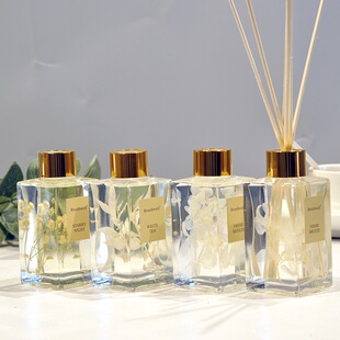 zoland白茶永生干花无火香薰酒店厕所持久样板房净化空气藤条套装