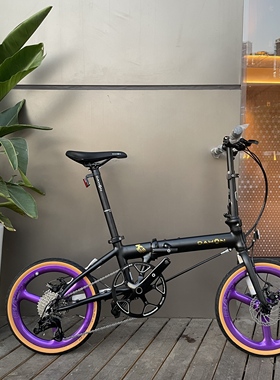 DAHON大行K3plus mini超轻折叠车16寸变速碟刹K9自行车男女式单车