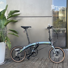 大行折叠自行车p9油碟刹超轻变速男女式单车paa693gt新款p10系列