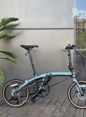 大行折叠自行车p9油碟刹超轻变速男女式单车paa693gt新款p10系列