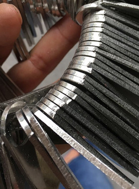 13mm圆孔加厚201/304不锈钢耳仔防盗网圆孔耳仔固定片每扎80片