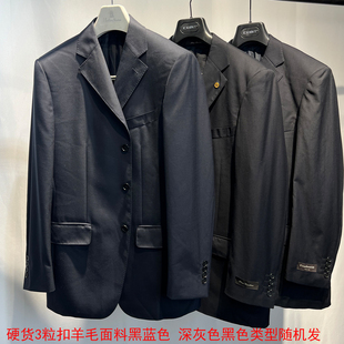 千元级别撤柜硬货黑蓝色黑色深灰色扩版oversize风格西装休闲西服