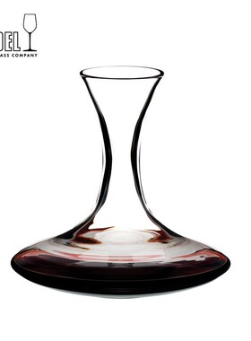 奥地利进口RIEDEL 沃特红酒醒酒器 人工吹制水晶玻璃葡萄酒分酒器
