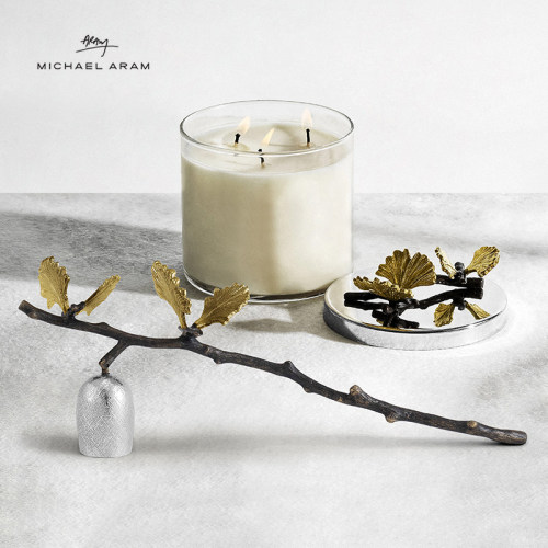 MichaelAram蝴蝶银杏香薰蜡烛