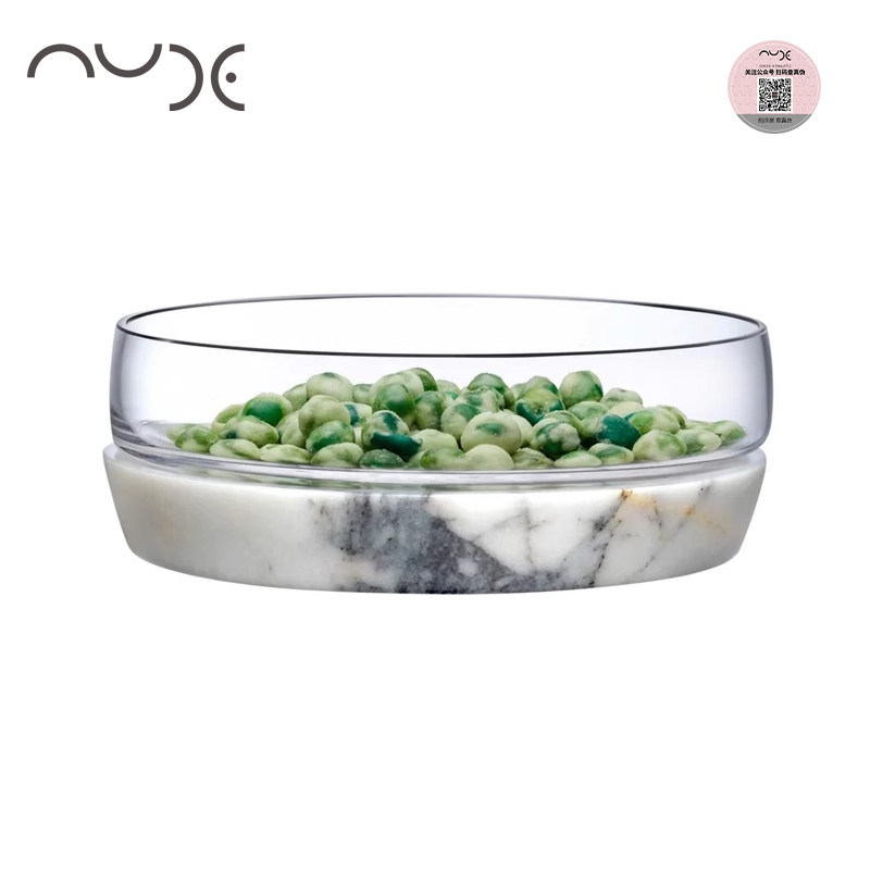 土耳其进口NUDE 手工水晶玻璃盘碗盘厨房餐具家用欧式样板房摆件,餐饮具,盘,淘宝优惠券,粉丝福利购,淘宝优惠卷