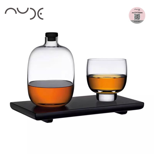 土耳其进口nude水晶玻璃日本酒樽