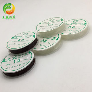 DIY透明水晶弹力线绳翡翠玉器手串绳子佛珠手串皮筋工具1/0.8/0.6